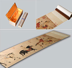 和龙馆藏书画复制博物馆书画复制服务